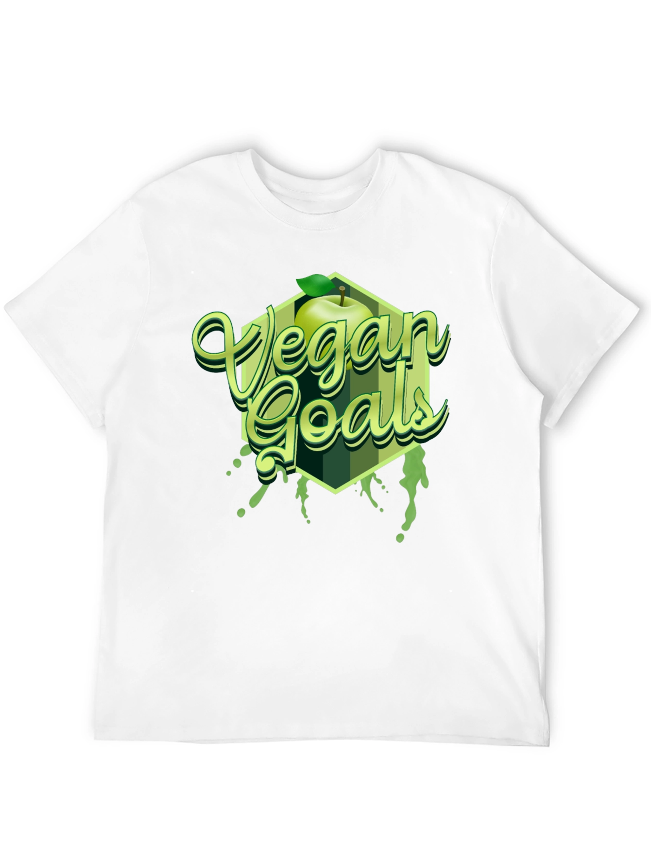 Vegan Goals Apple T-Shirt