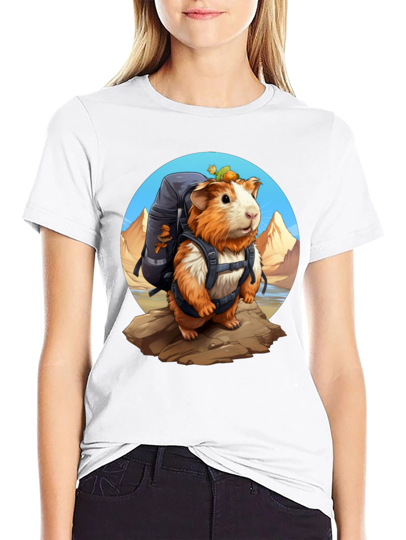 Adventurous Guinea Pig T-Shirt