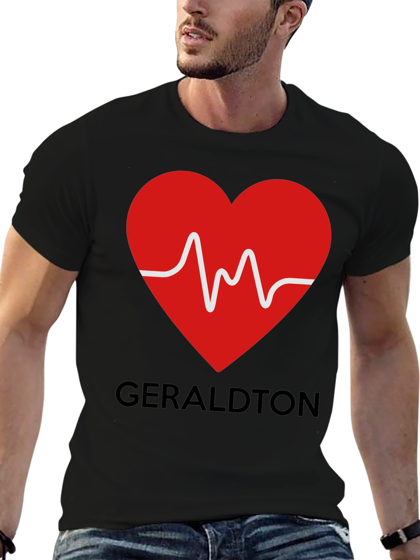 Geraldton Heartbeat Graphic Tee