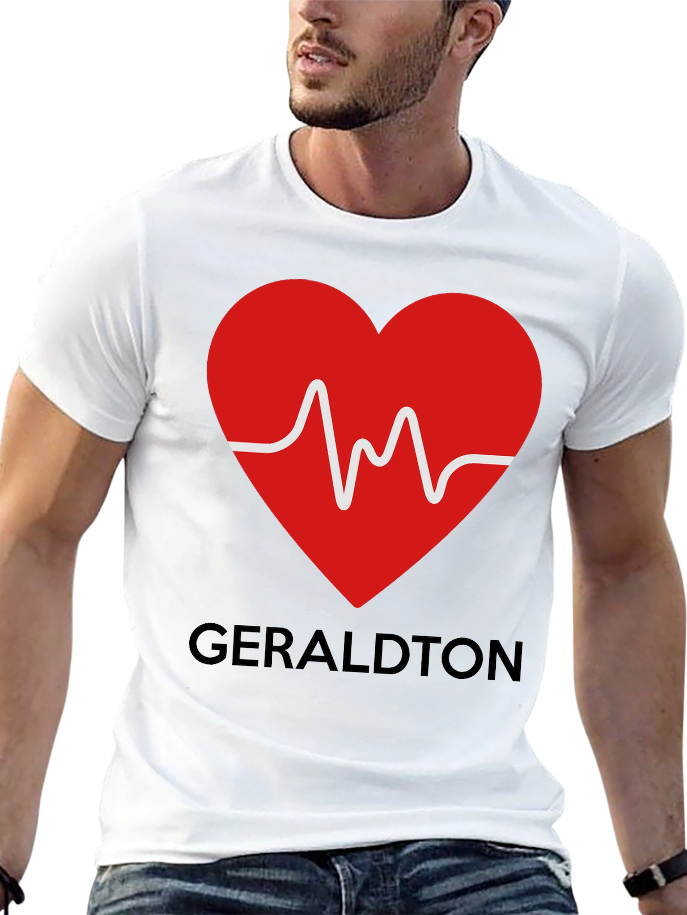 Geraldton Heartbeat Graphic Tee