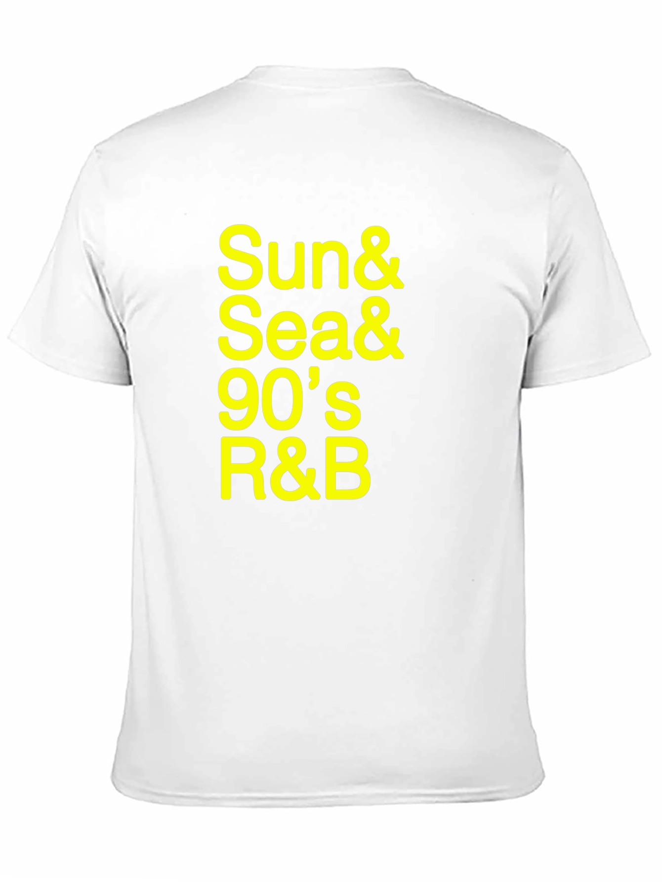 Sun & Sea 90s R&B Black Graphic Tee