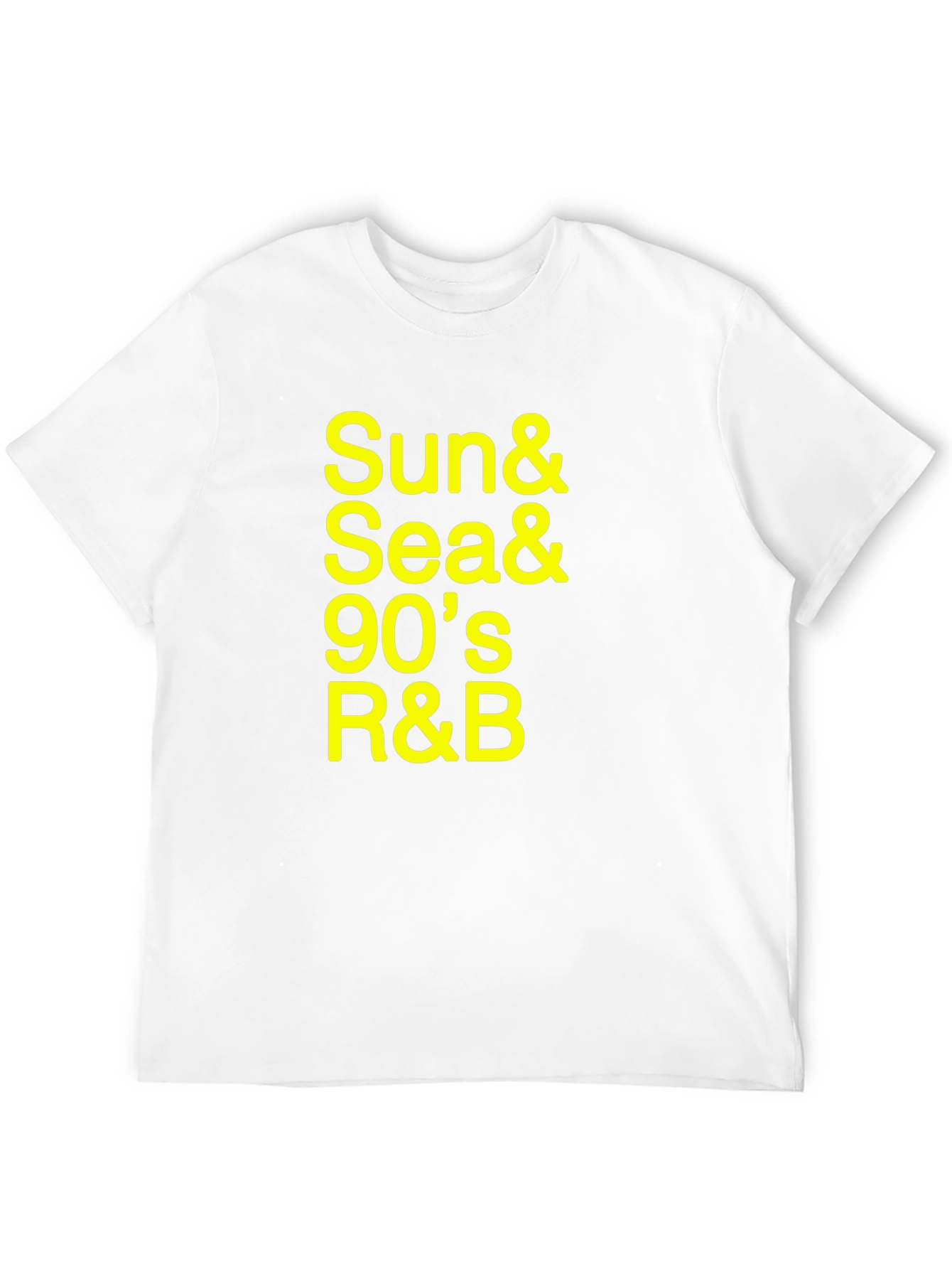 Sun & Sea 90s R&B Black Graphic Tee