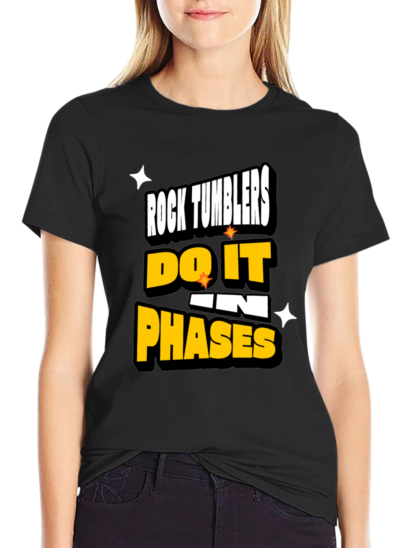 Rock Tumblers Do It In Phases Funny T-Shirt