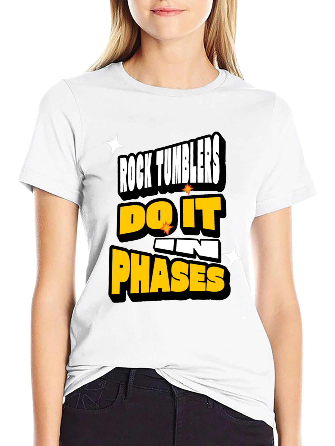Rock Tumblers Do It In Phases Funny T-Shirt