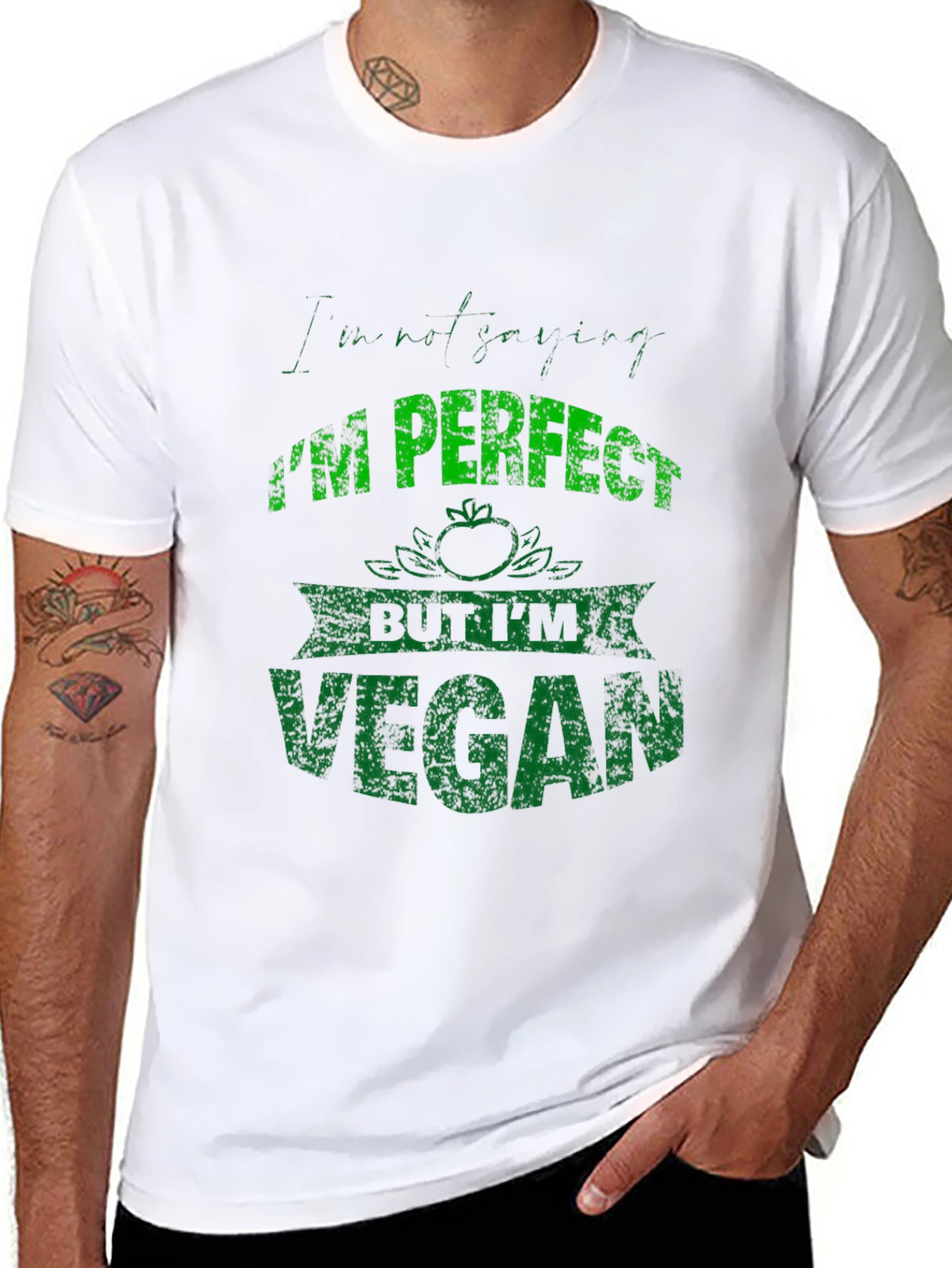 Im Not Just Vegan Im Perfect T-Shirt