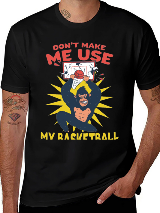 Funny Gorilla Basketball T-Shirt