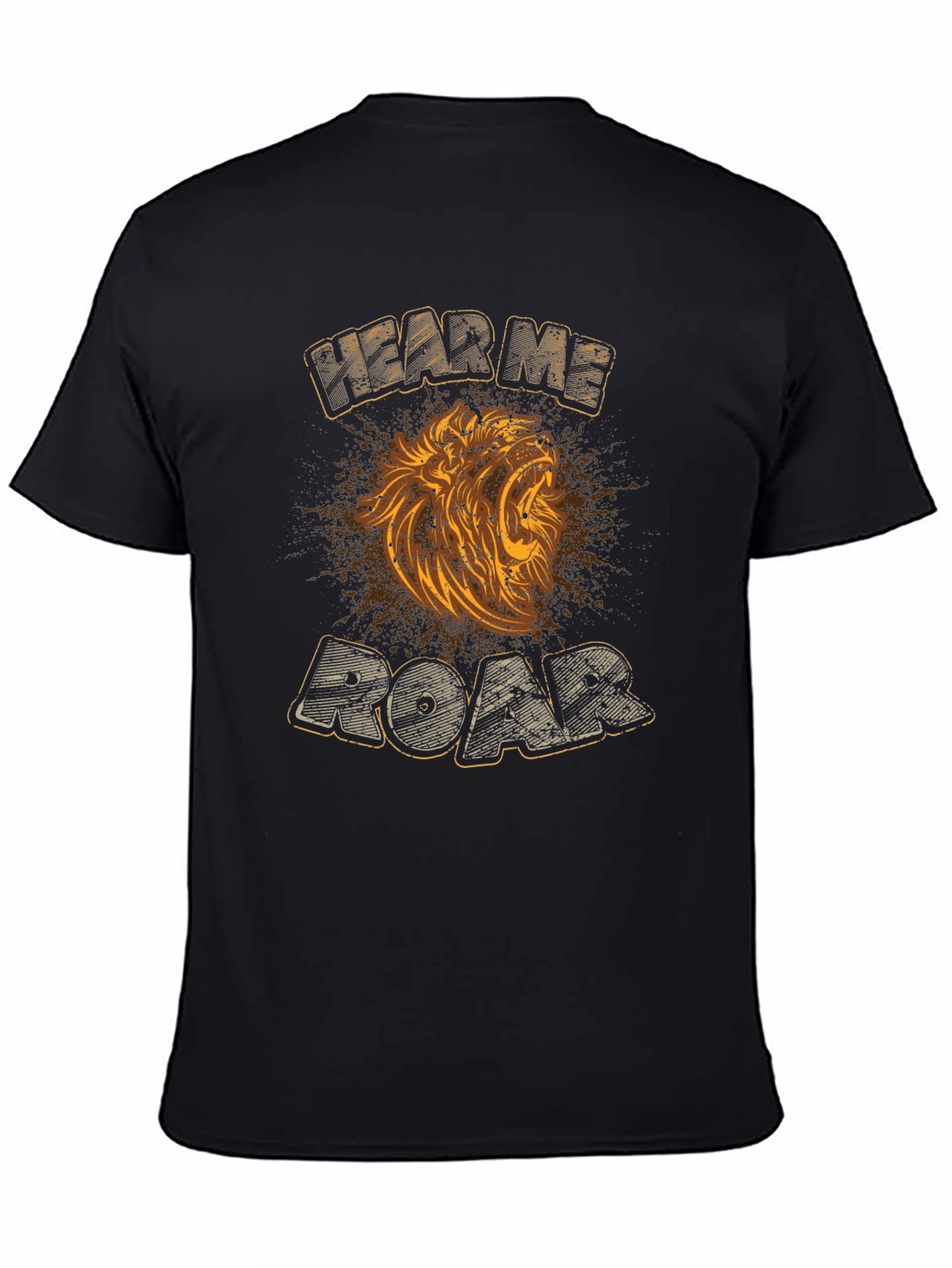Hear Me Roar T-Shirt - Lion Graphic Tee