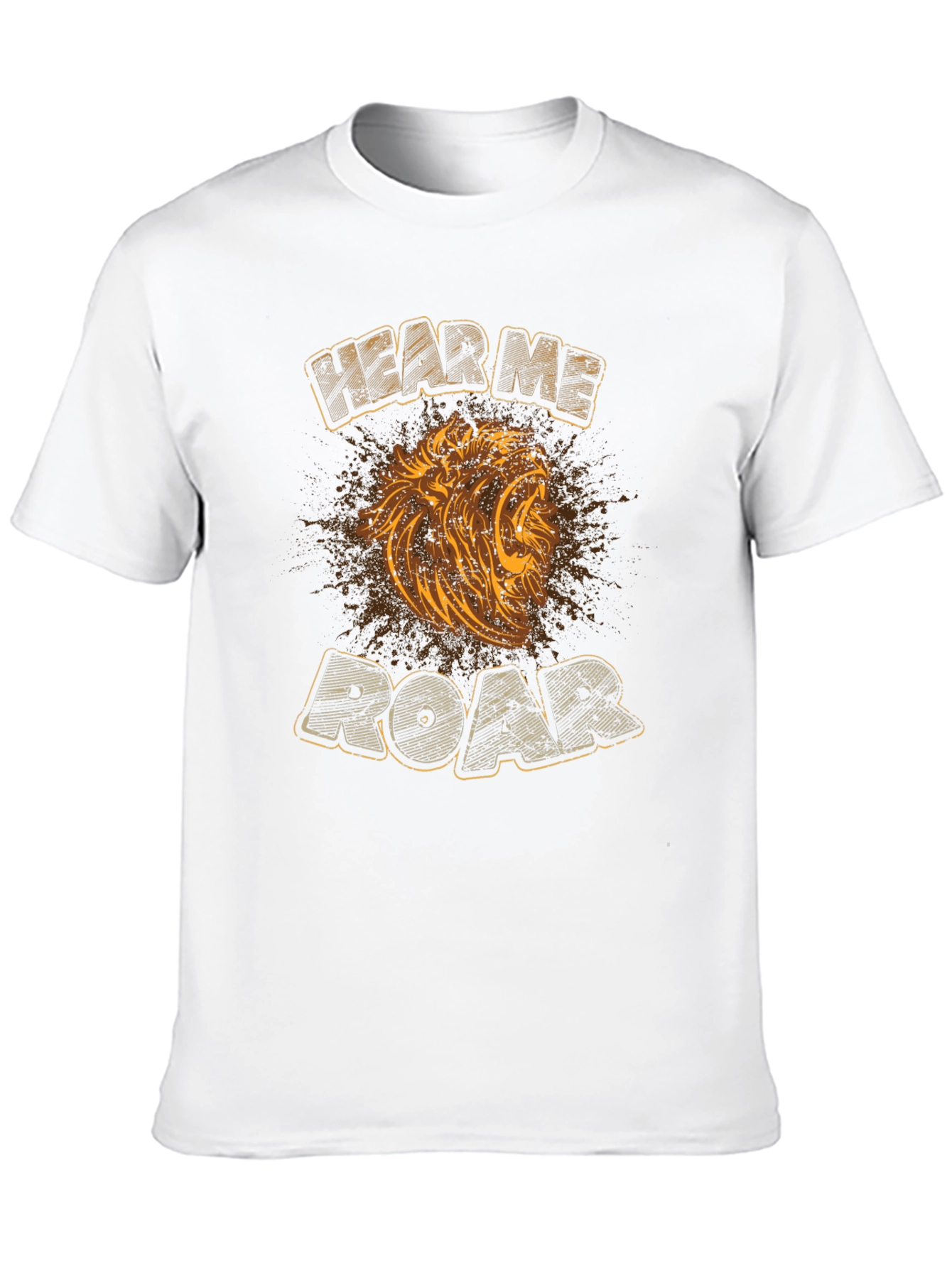 Hear Me Roar T-Shirt - Lion Graphic Tee