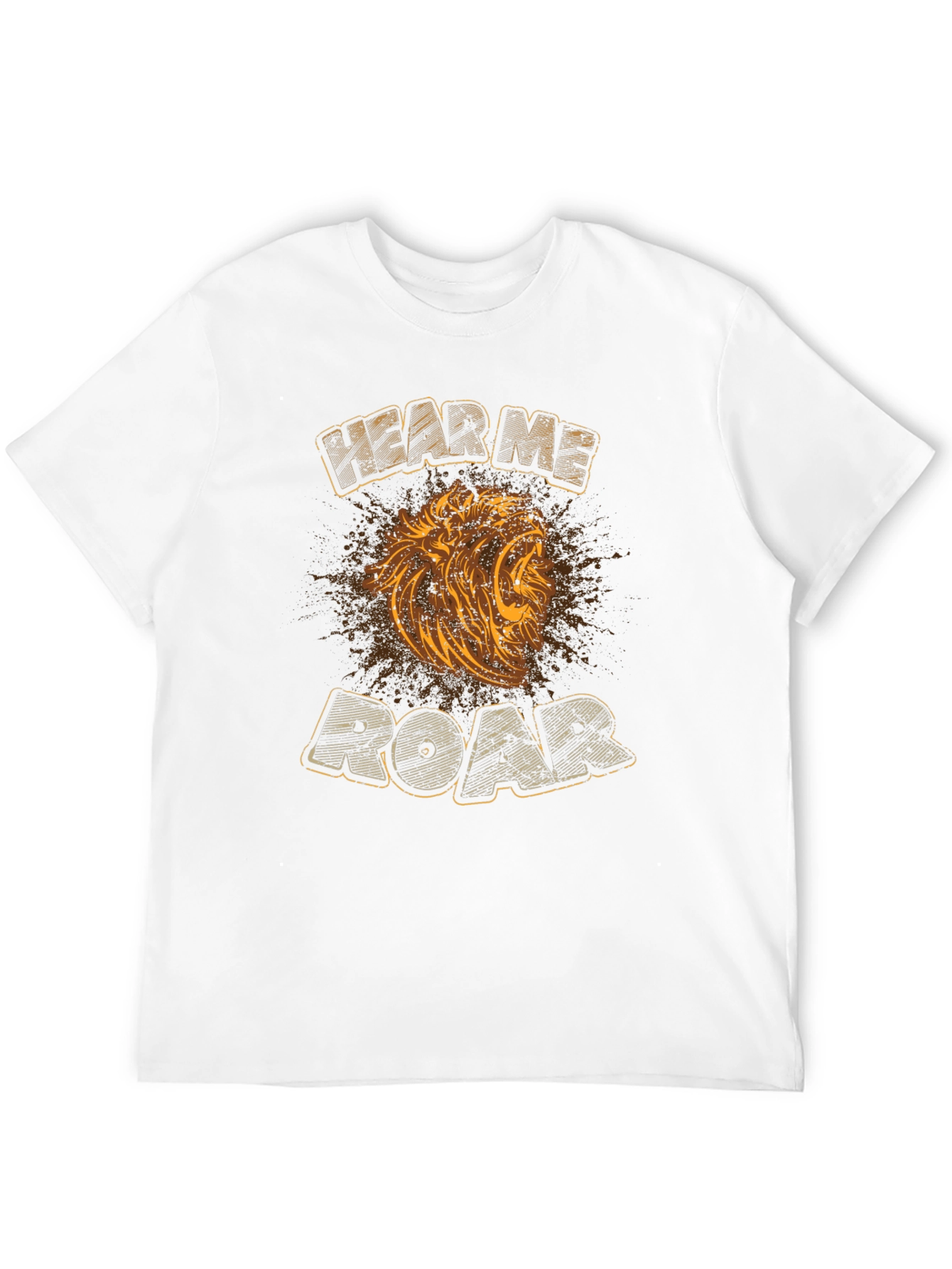 Hear Me Roar T-Shirt - Lion Graphic Tee