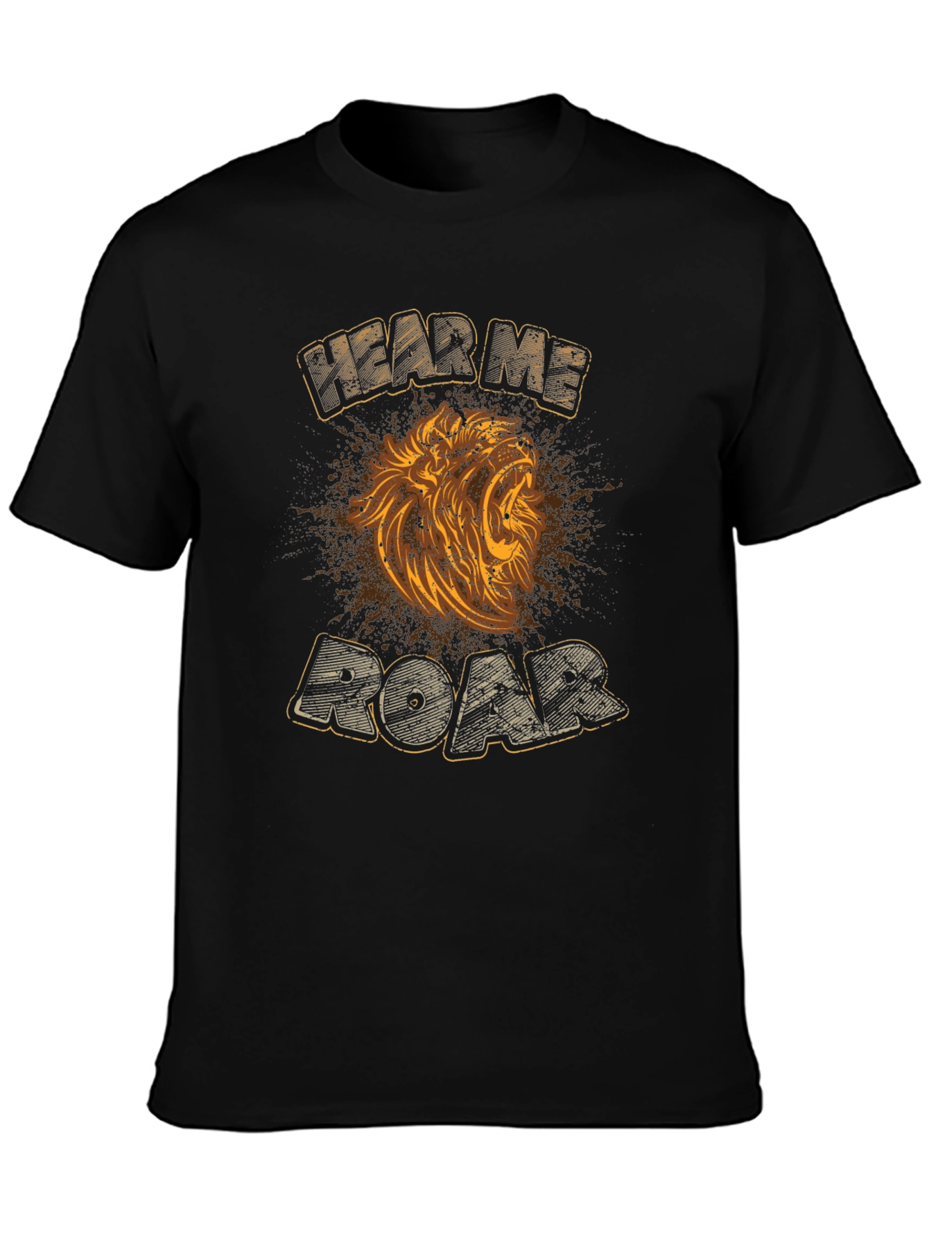 Hear Me Roar T-Shirt - Lion Graphic Tee
