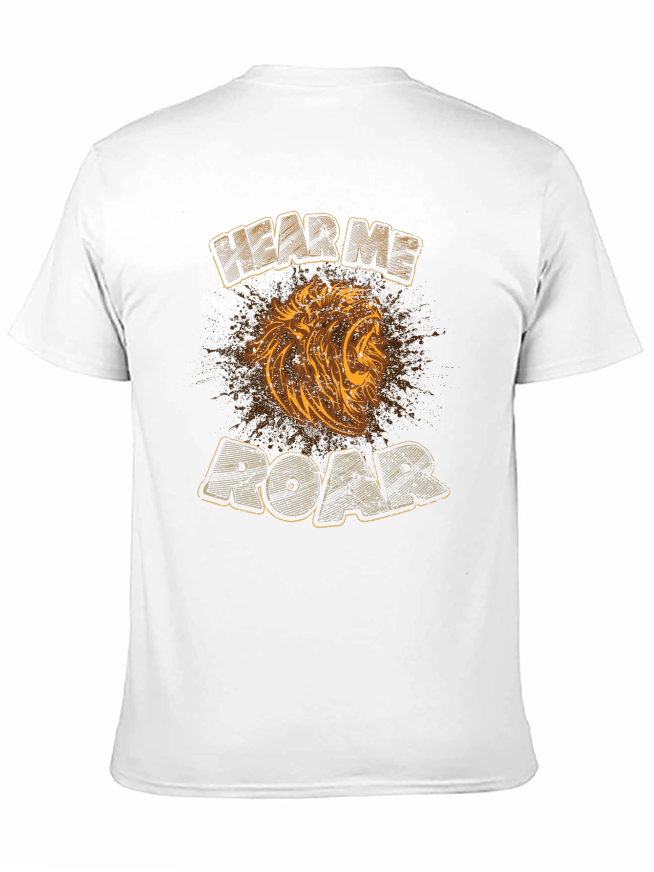 Hear Me Roar T-Shirt - Lion Graphic Tee