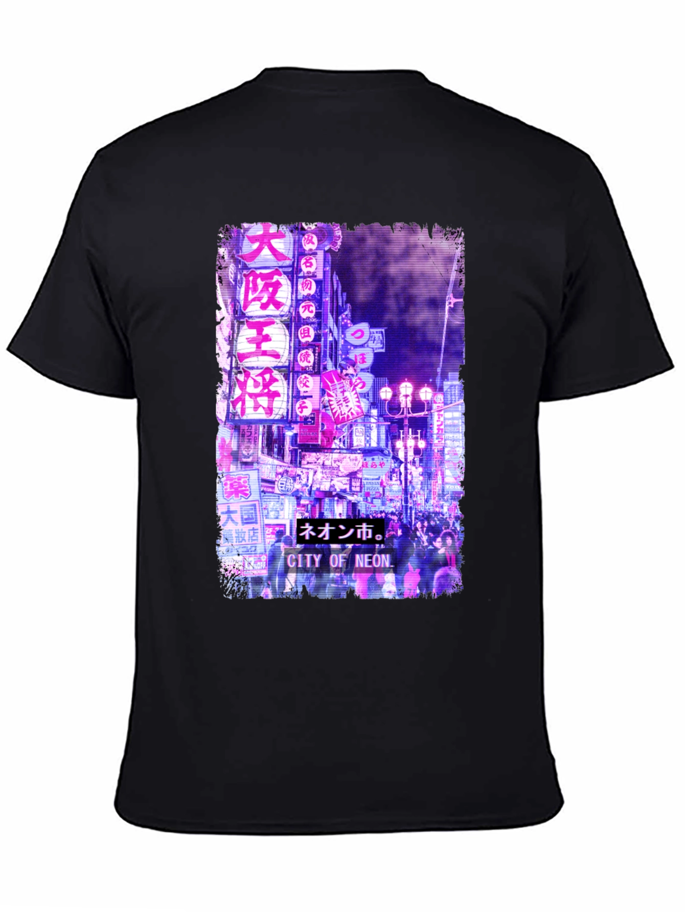 City of Neon T-Shirt - Urban Japanese Streetwear