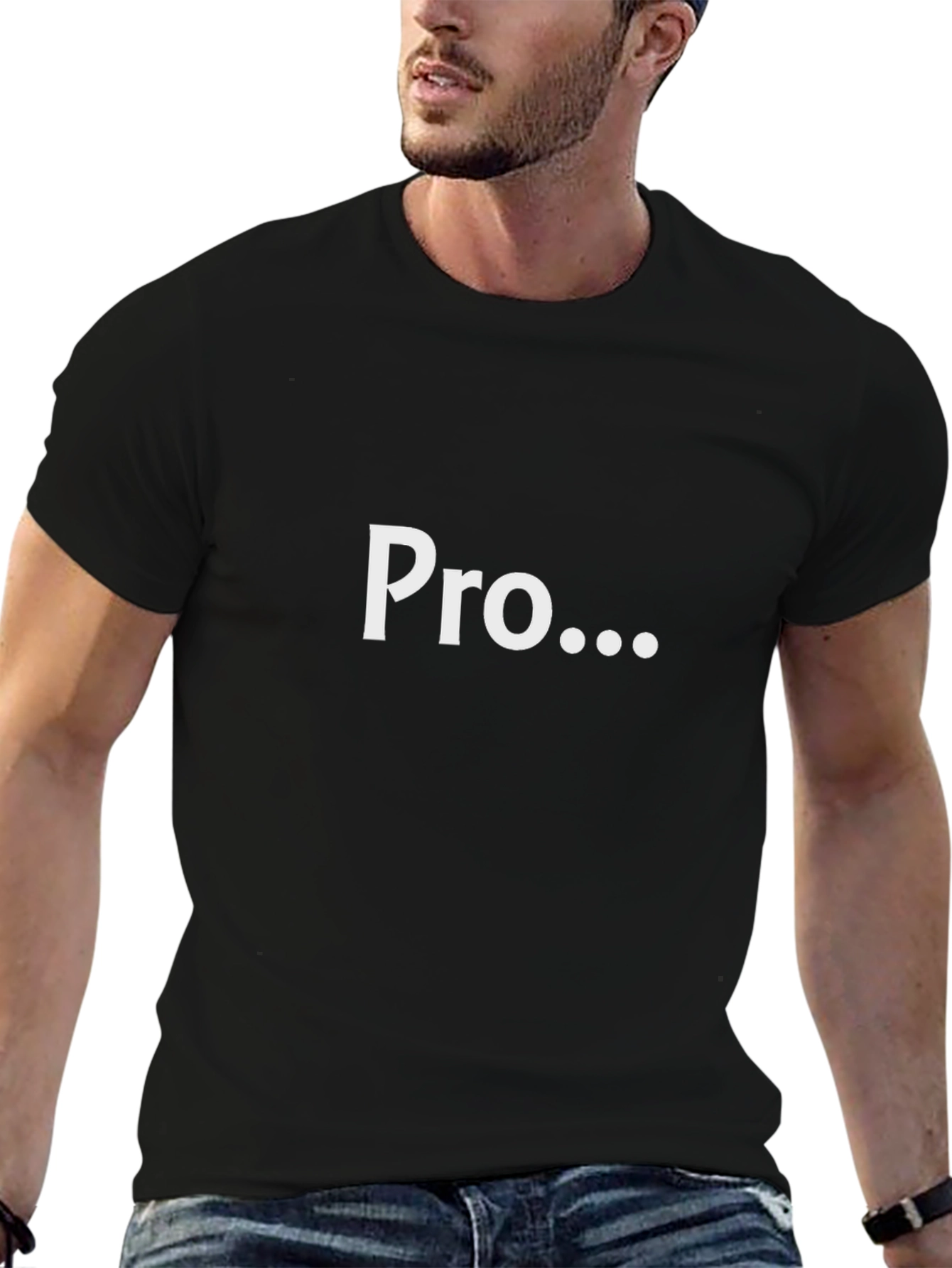 Pro... T-Shirt: Modern Black Tee