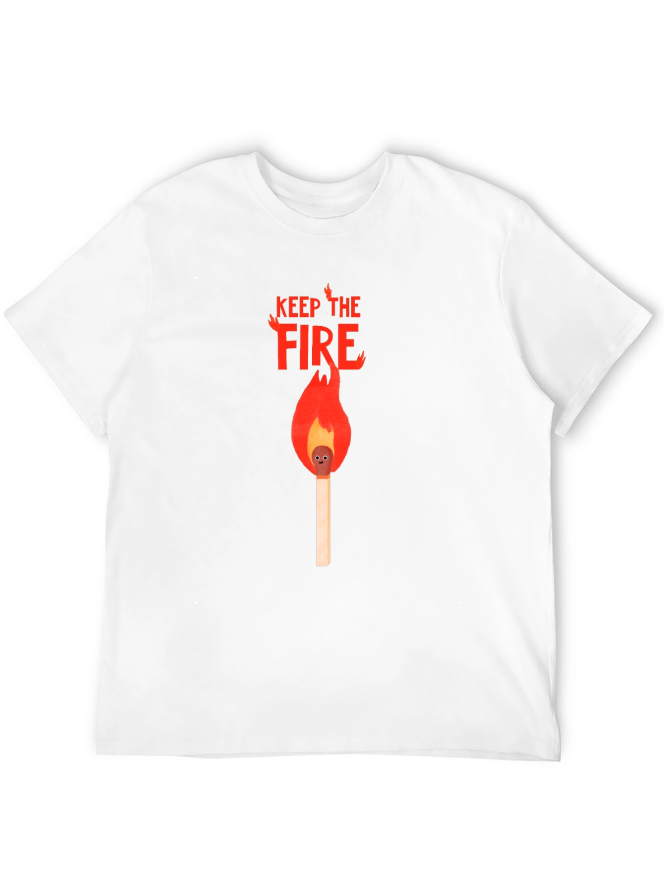 Keep The Fire Graphic T-Shirt