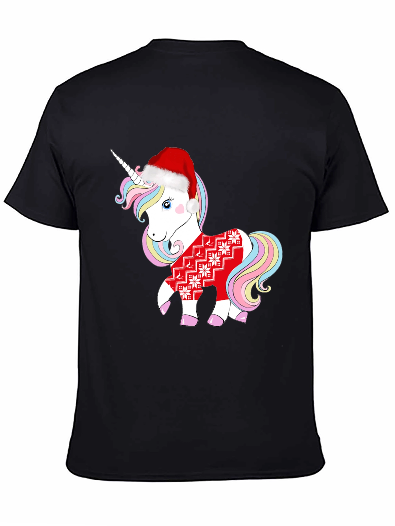 Christmas Unicorn Graphic Tee