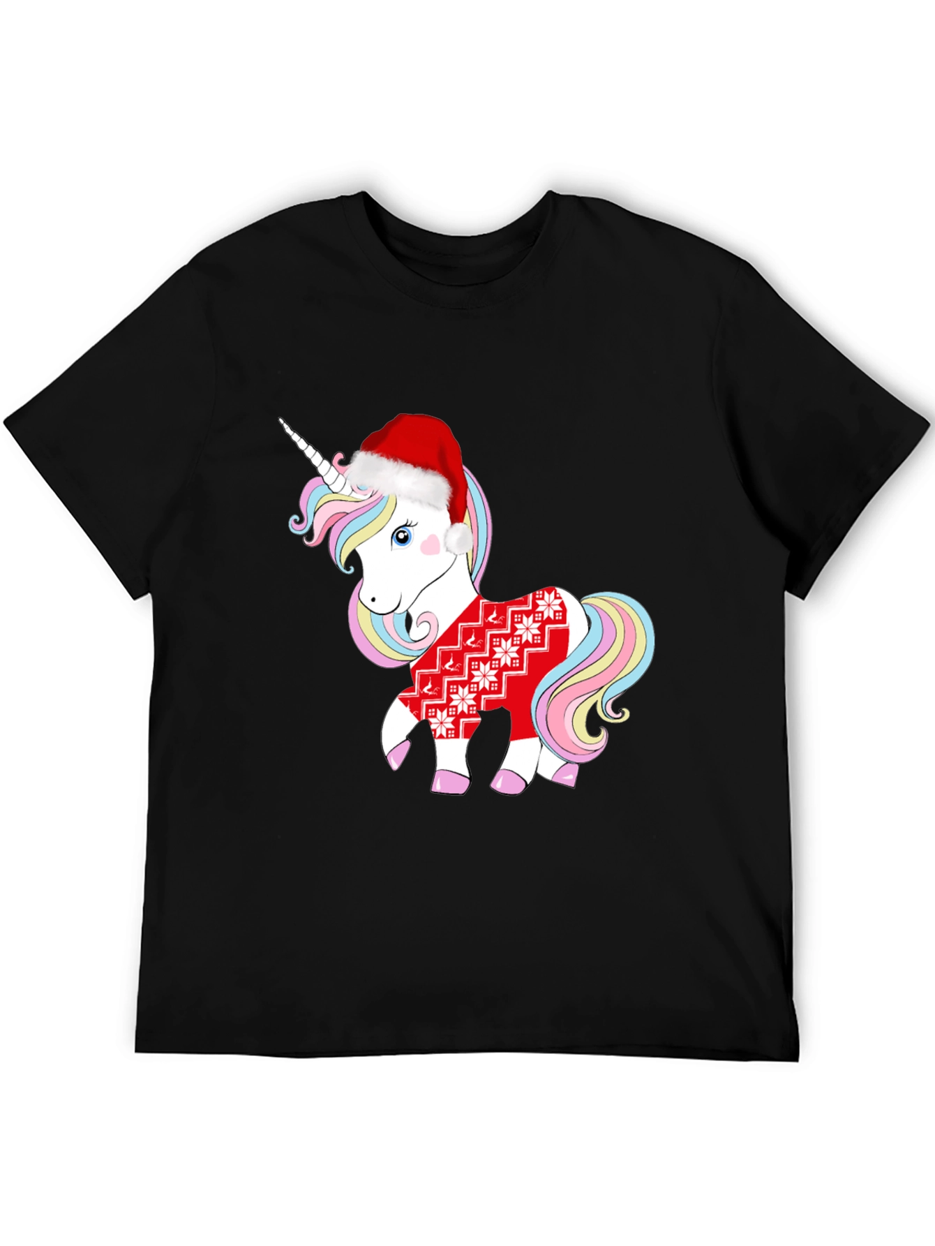 Christmas Unicorn Graphic Tee