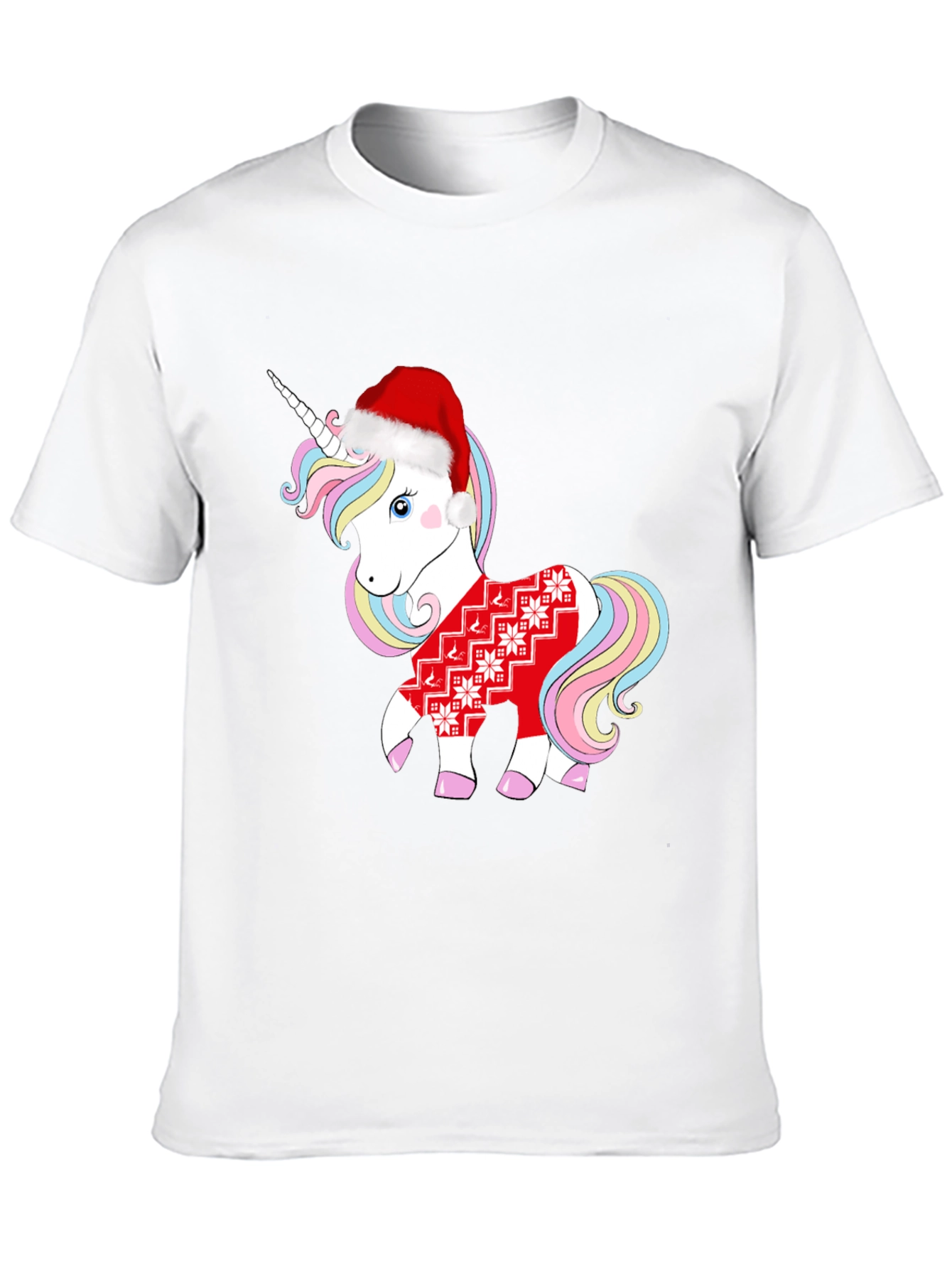 Christmas Unicorn Graphic Tee