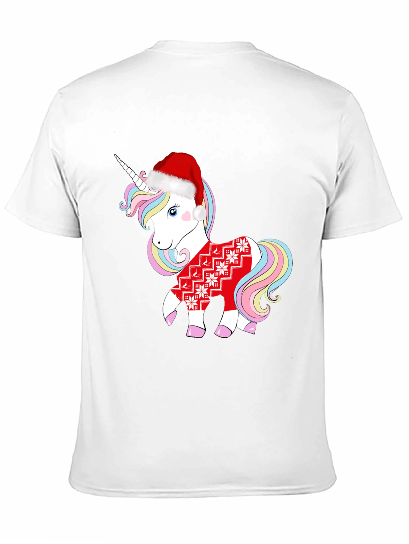 Christmas Unicorn Graphic Tee