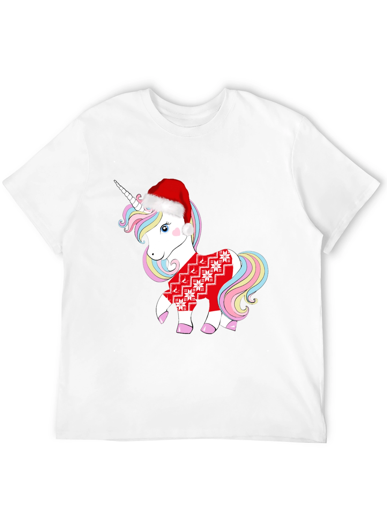 Christmas Unicorn Graphic Tee