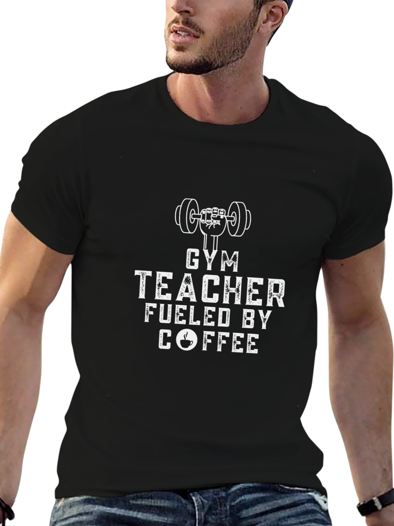 Gym Teacher Fueled by Coffee T-Shirt