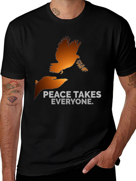 Peace Takes Everyone Graphic T-Shirt