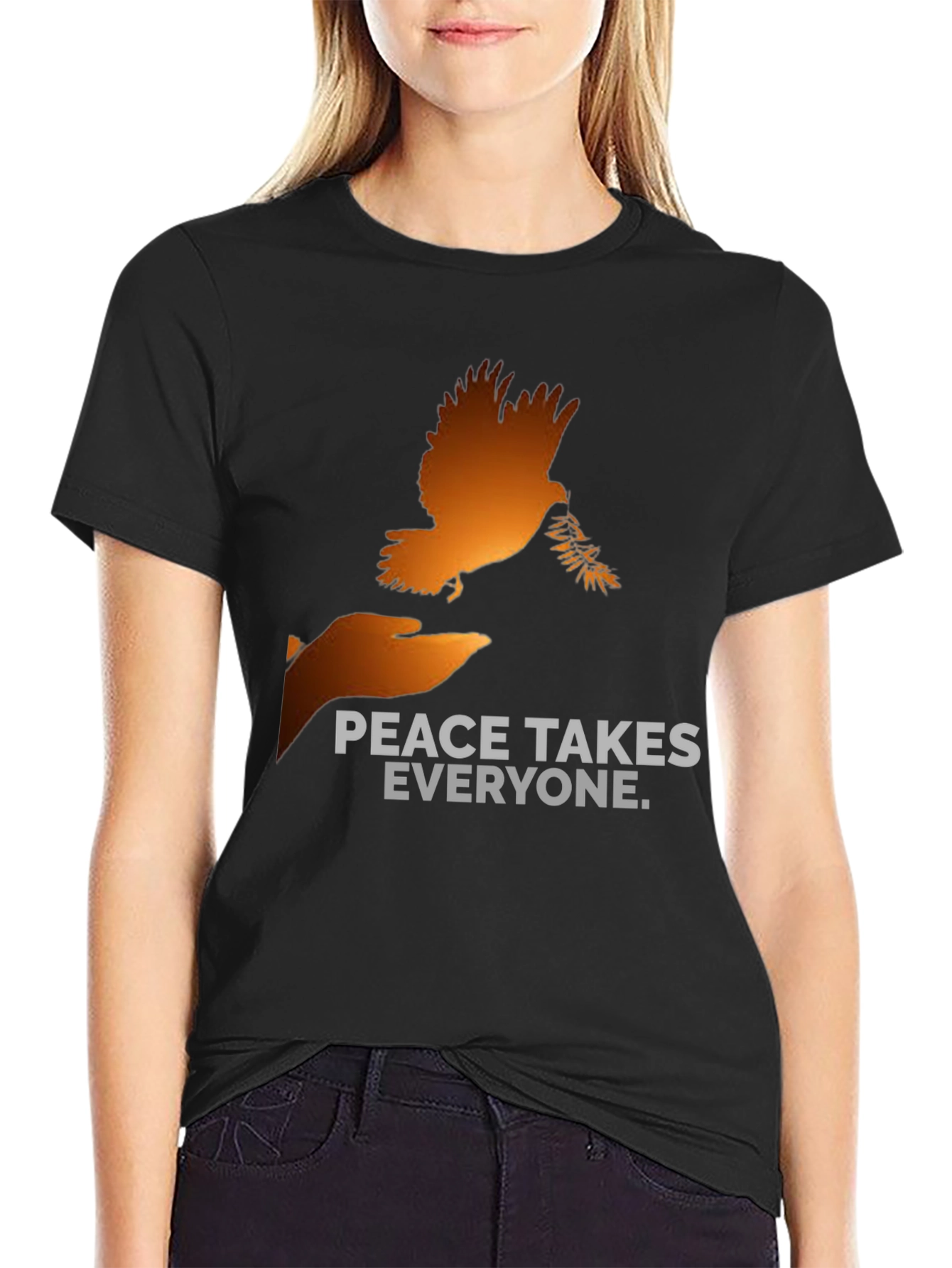 Peace Takes Everyone Graphic T-Shirt