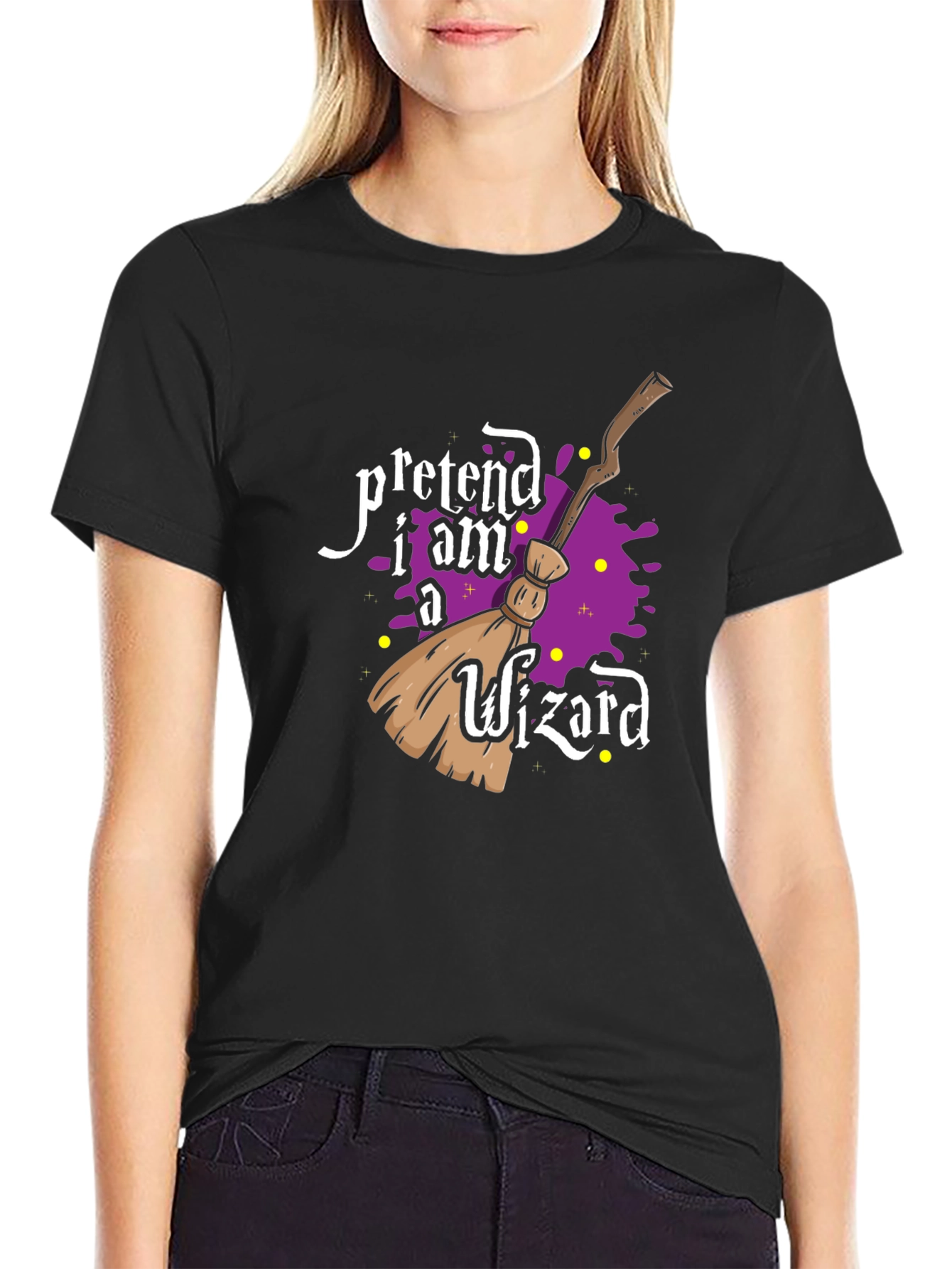 Pretend Im a Wizard Graphic Tee