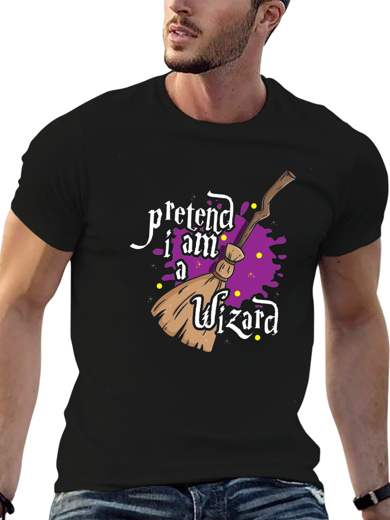 Pretend Im a Wizard Graphic Tee