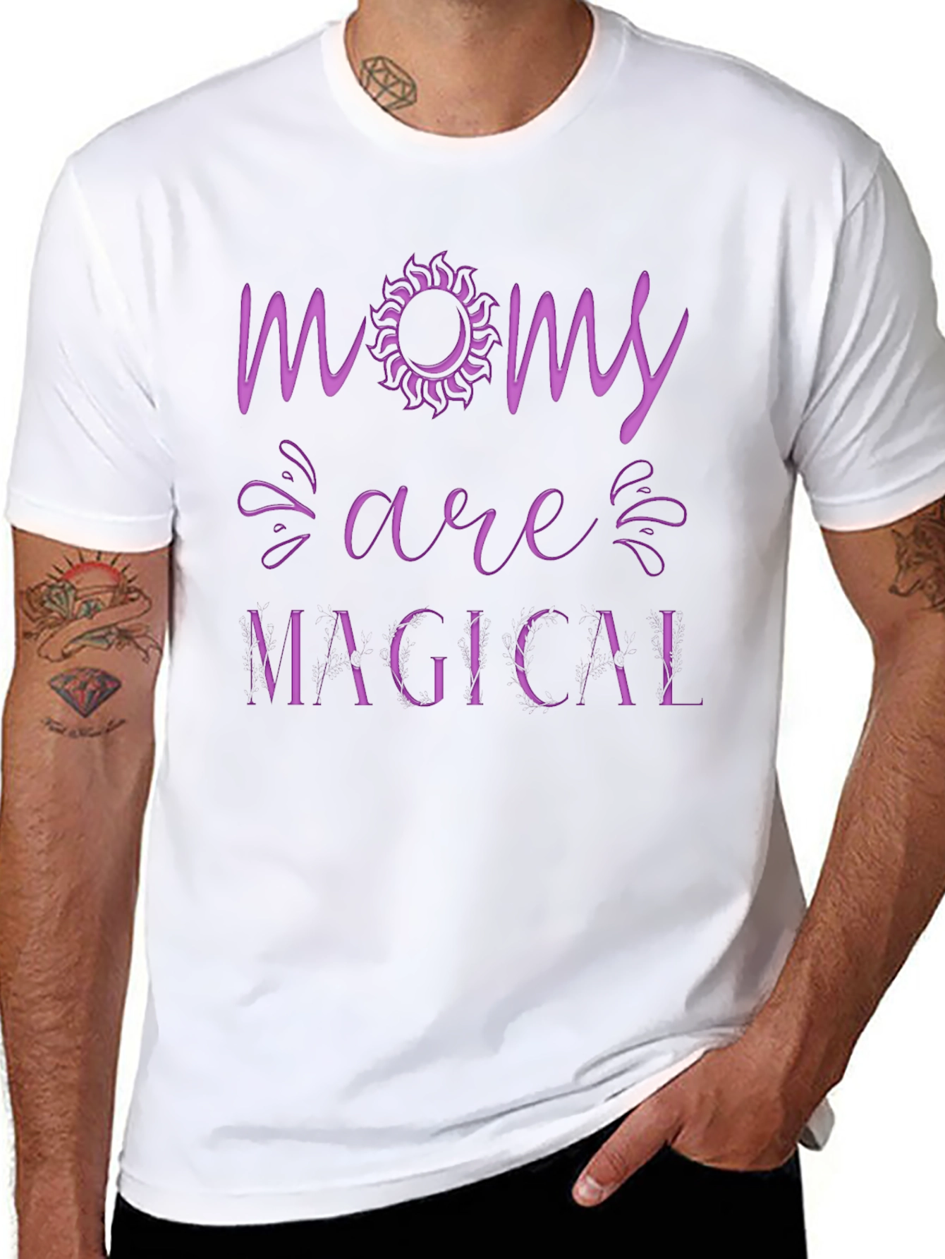 Magical Moms Graphic Tee - Black