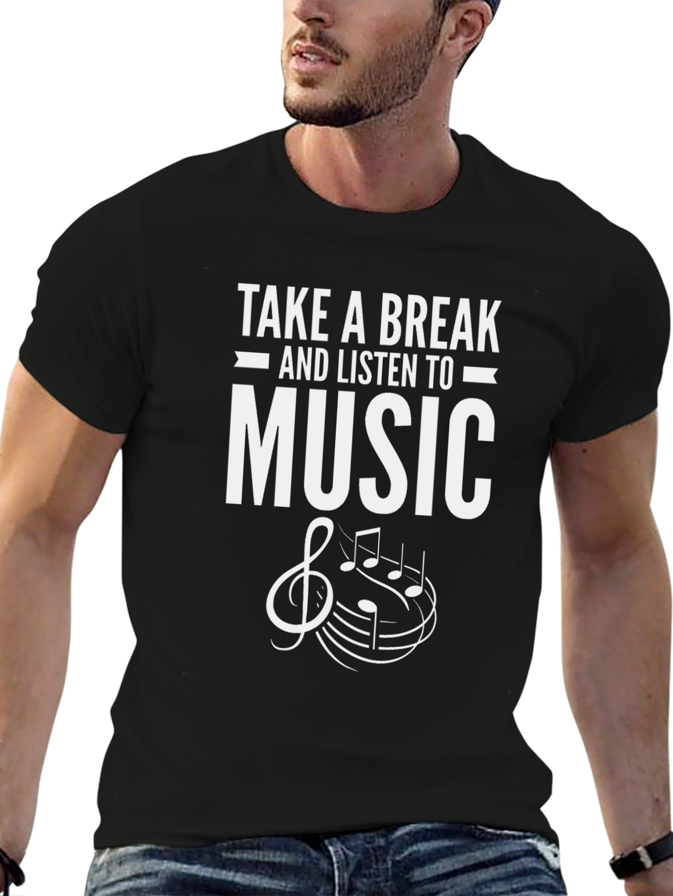 Take a Break Music T-Shirt | Stylish Musician Tee