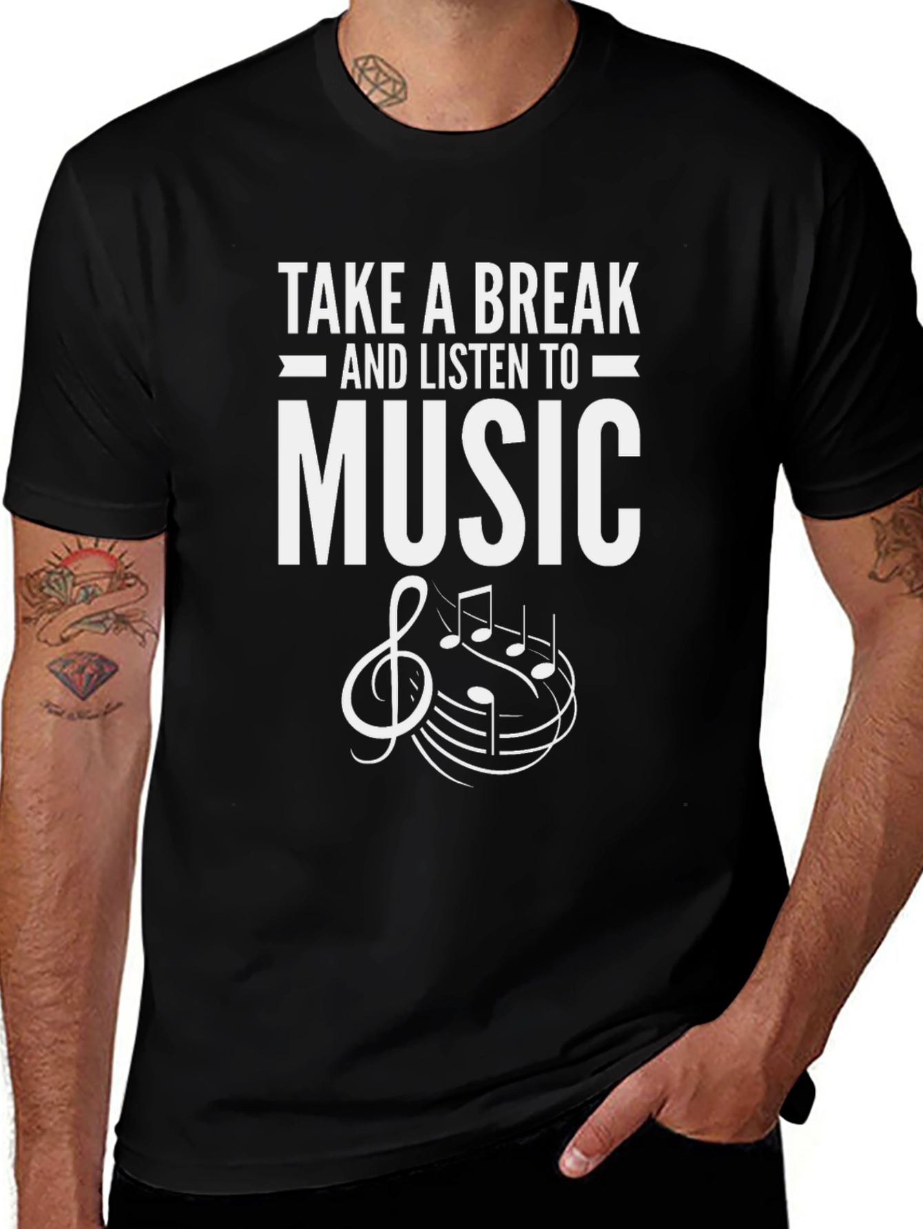 Take a Break Music T-Shirt | Stylish Musician Tee