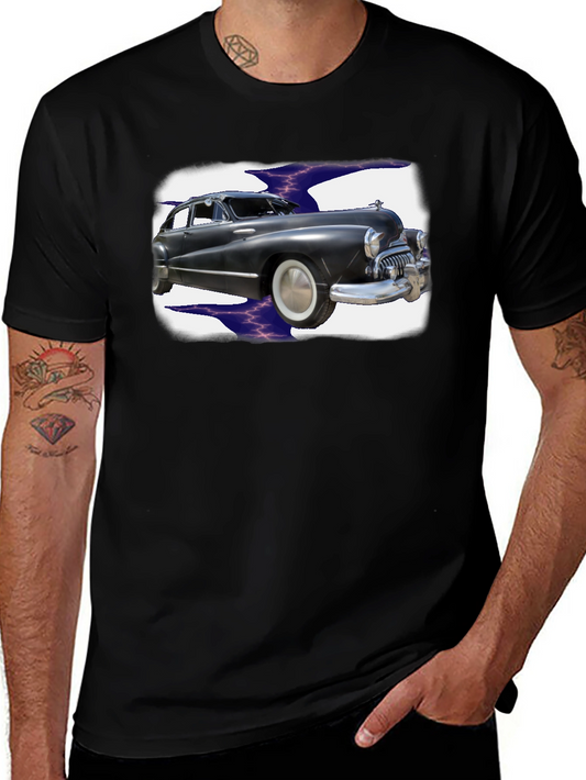 Vintage Car Graphic Tee - Classic Style