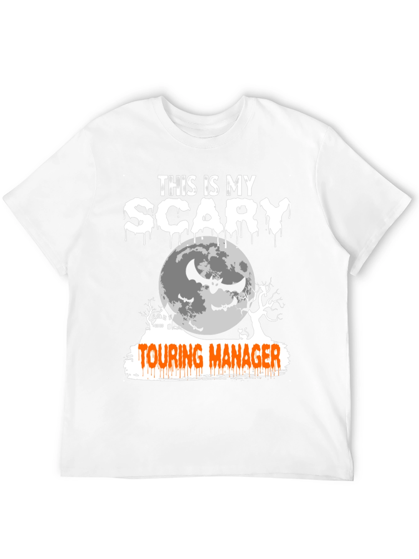 Scary Touring Manager Halloween T-Shirt