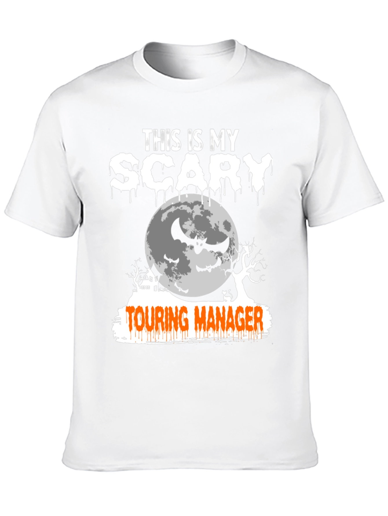 Scary Touring Manager Halloween T-Shirt