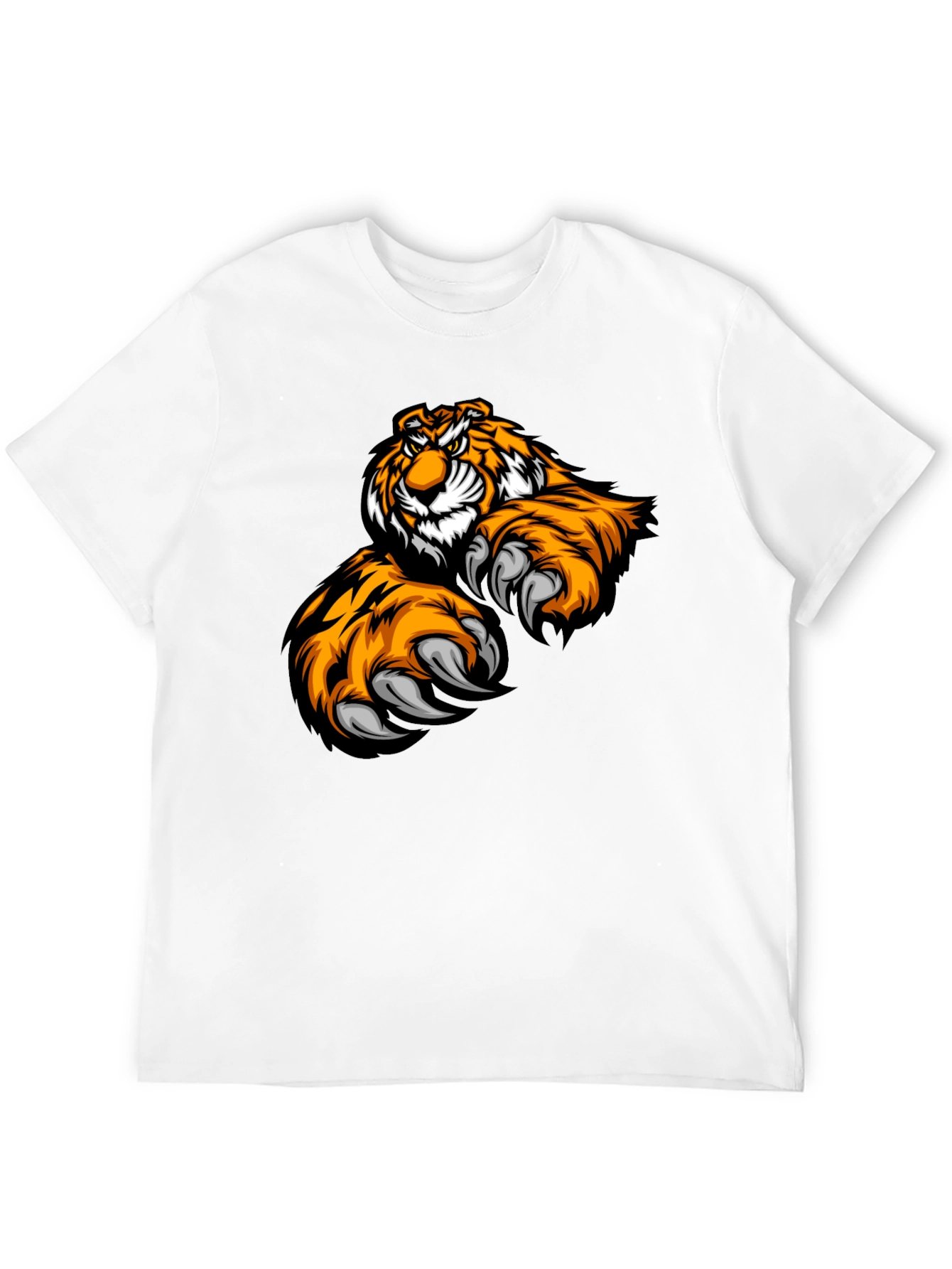 Tiger Graphic Black T-Shirt - Fierce & Stylish