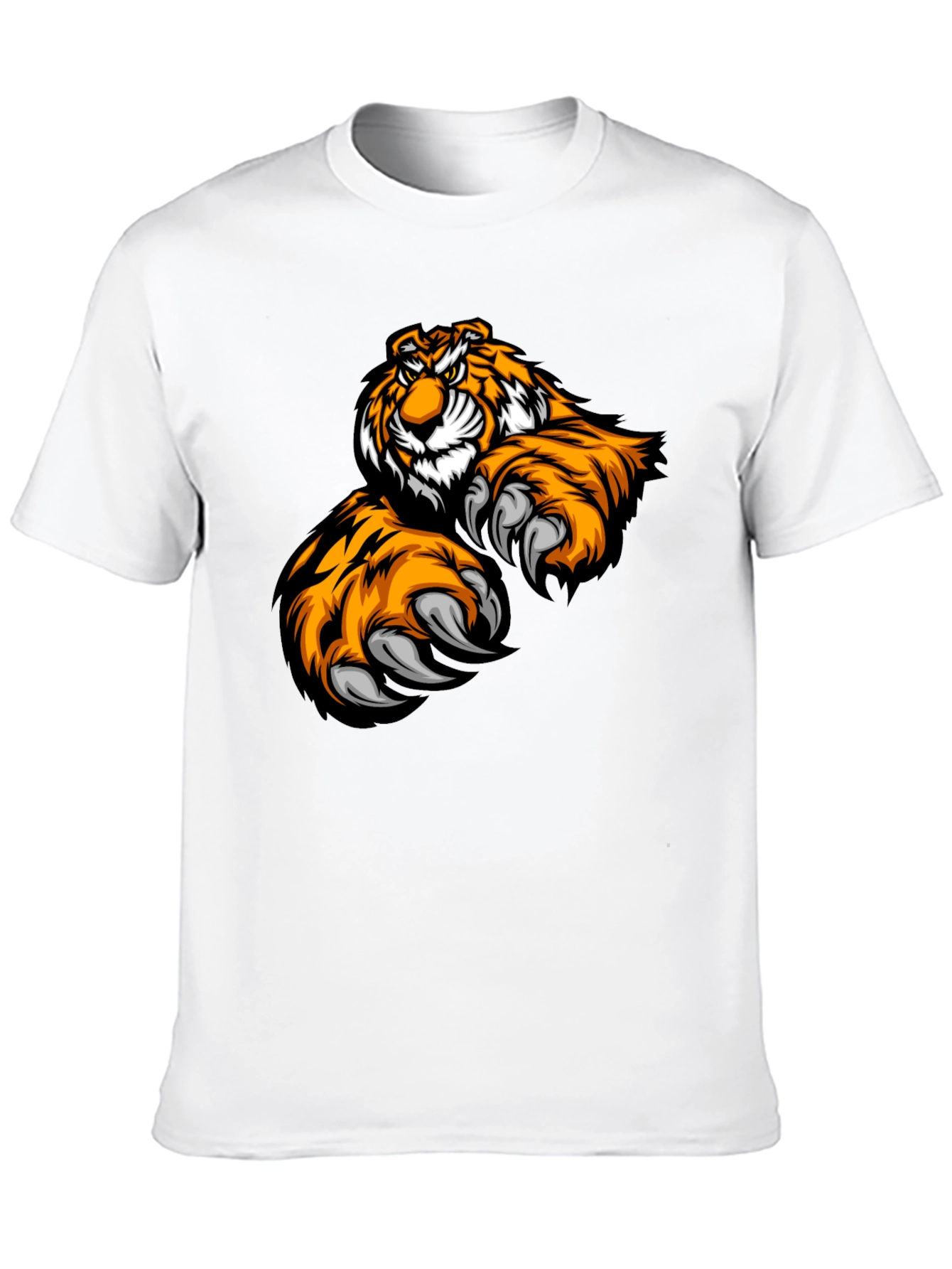 Tiger Graphic Black T-Shirt - Fierce & Stylish