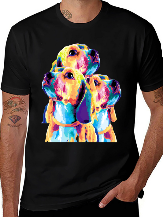 Colorful Beagle Dog T-Shirt