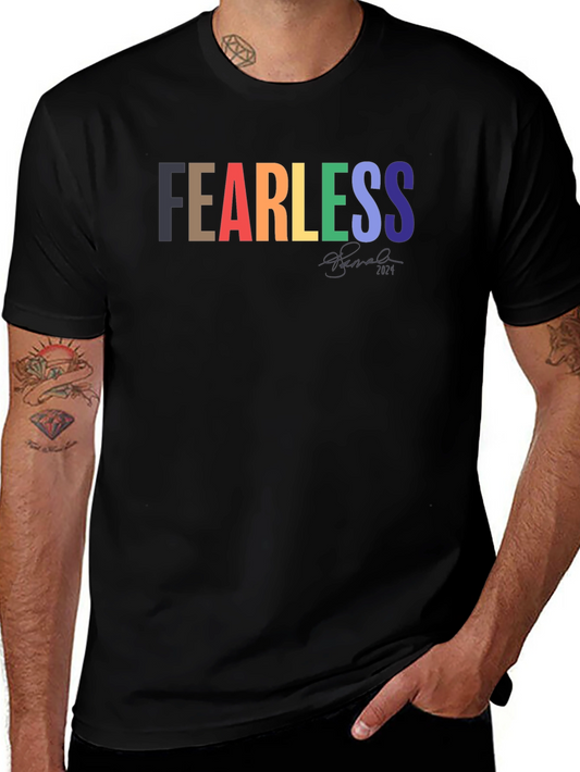 Fearless Graphic Tee - Bold & Colorful Design