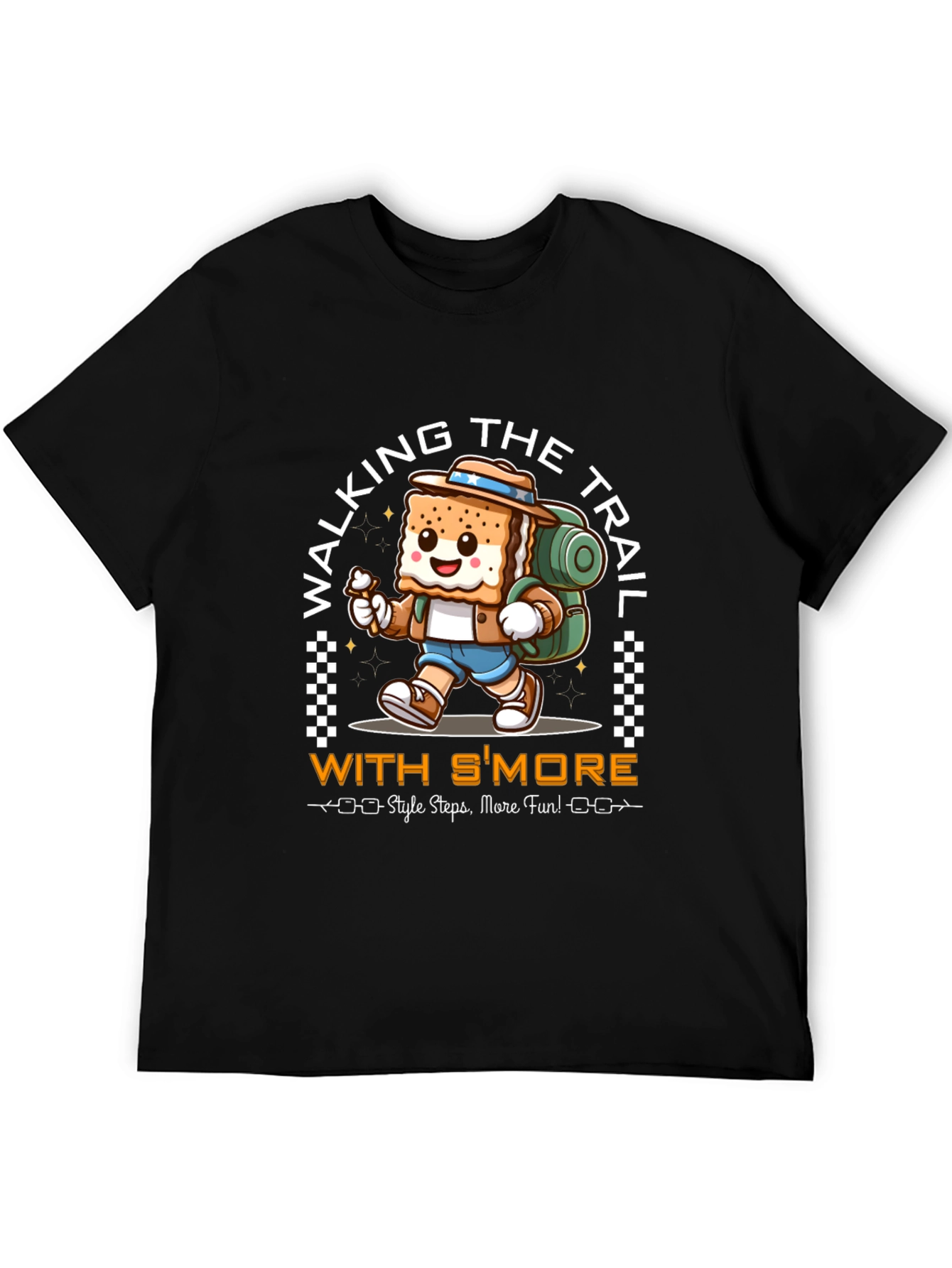 Smore Hiking Graphic Tee - Walking the Trail