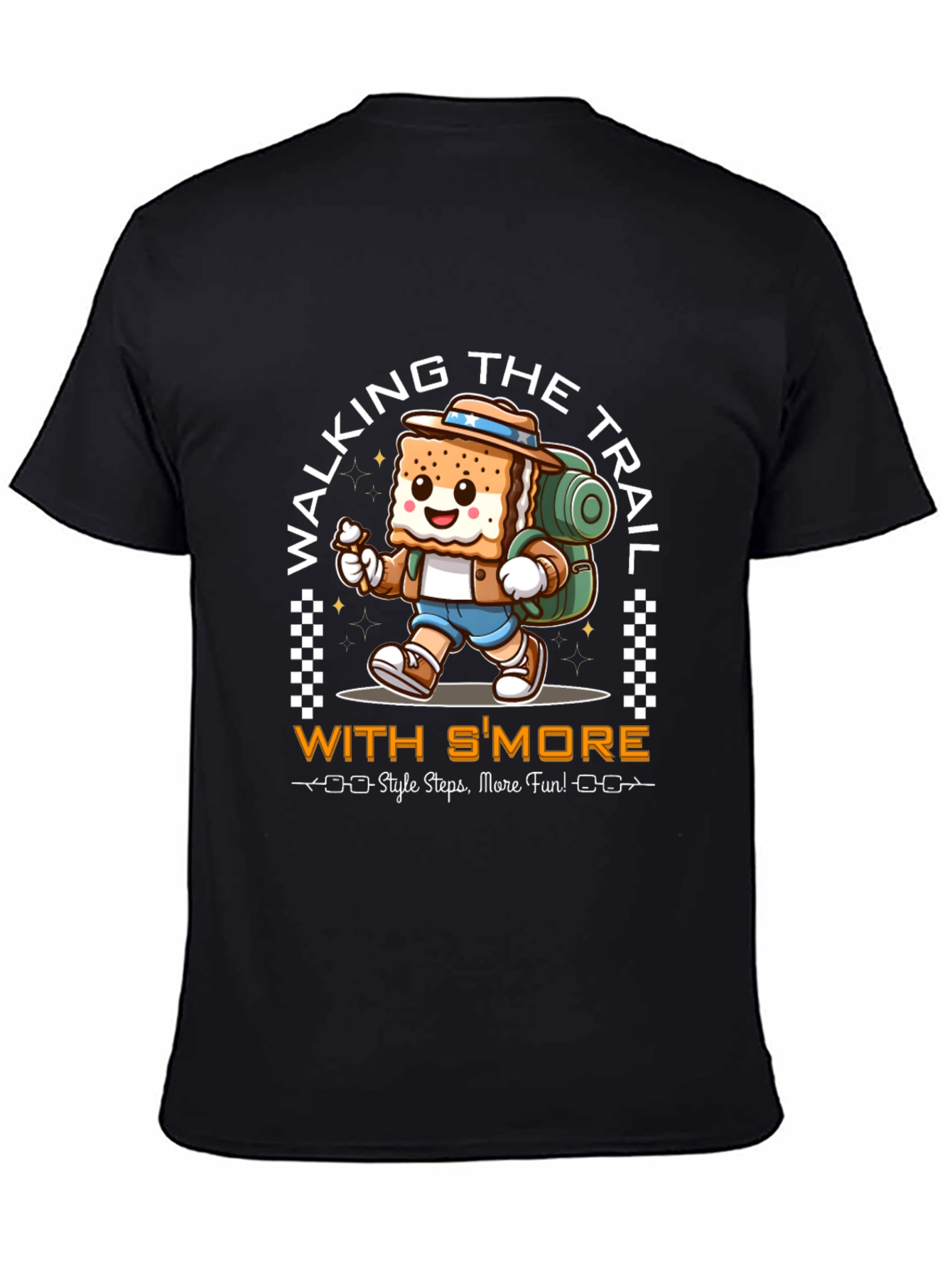 Smore Hiking Graphic Tee - Walking the Trail