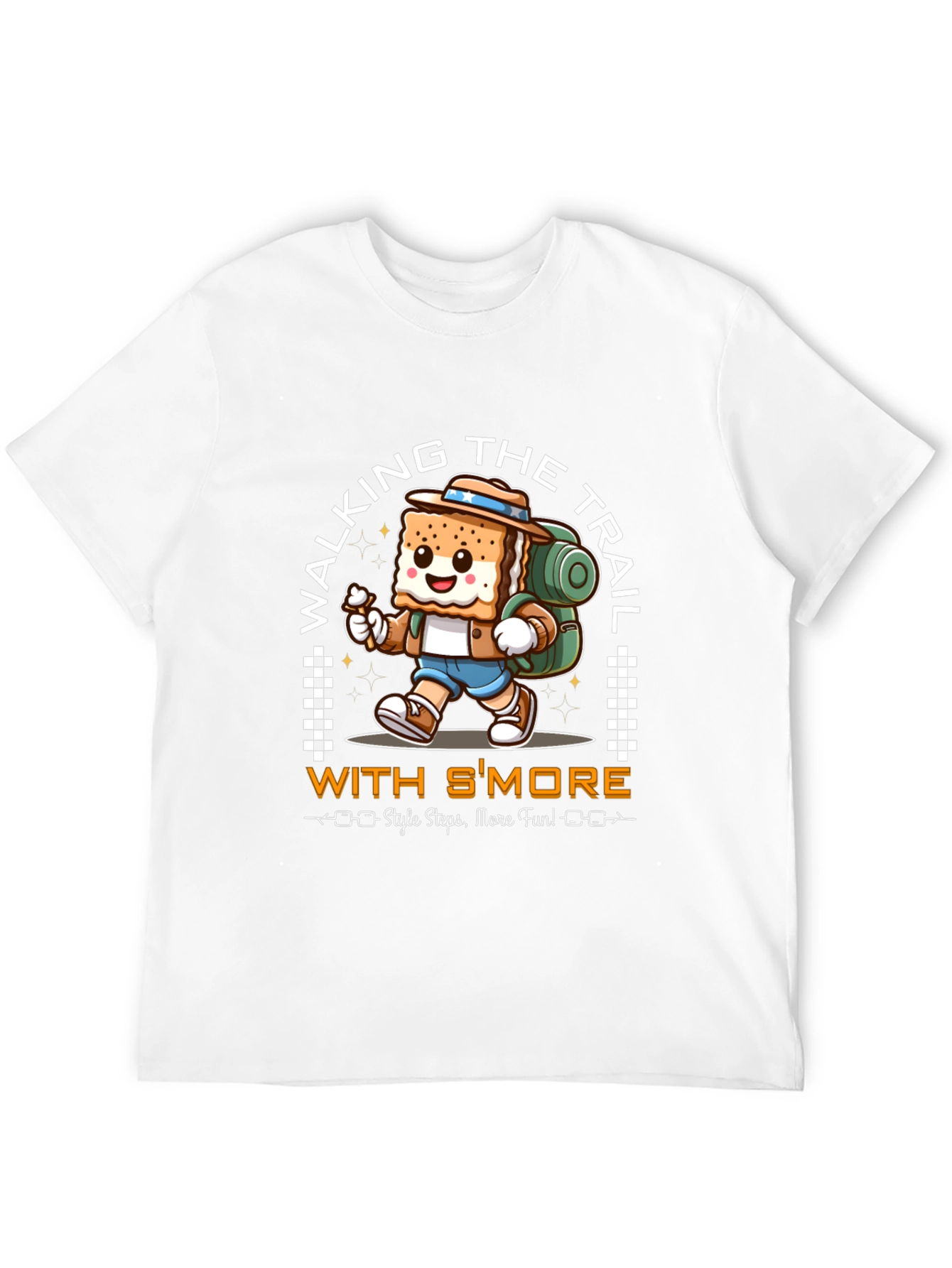 Smore Hiking Graphic Tee - Walking the Trail