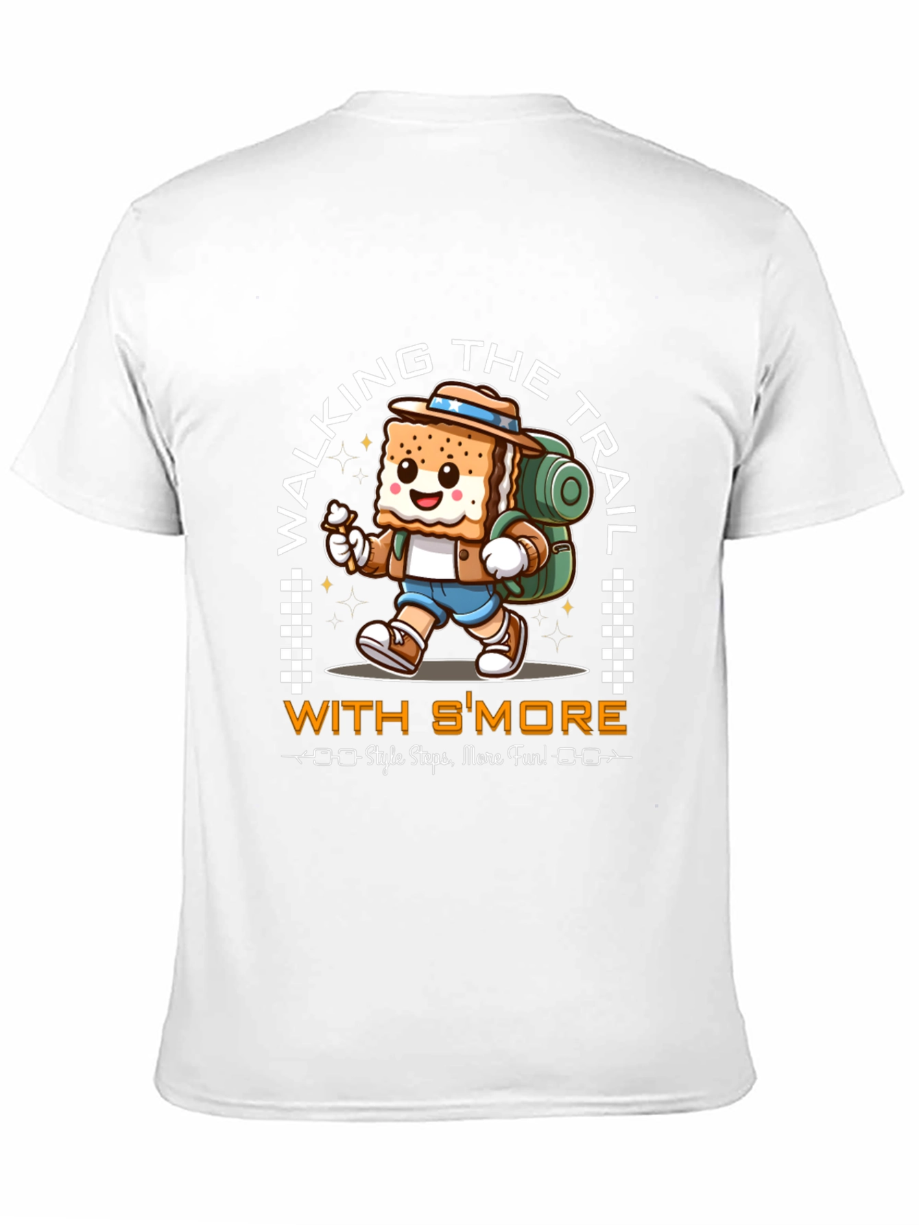 Smore Hiking Graphic Tee - Walking the Trail
