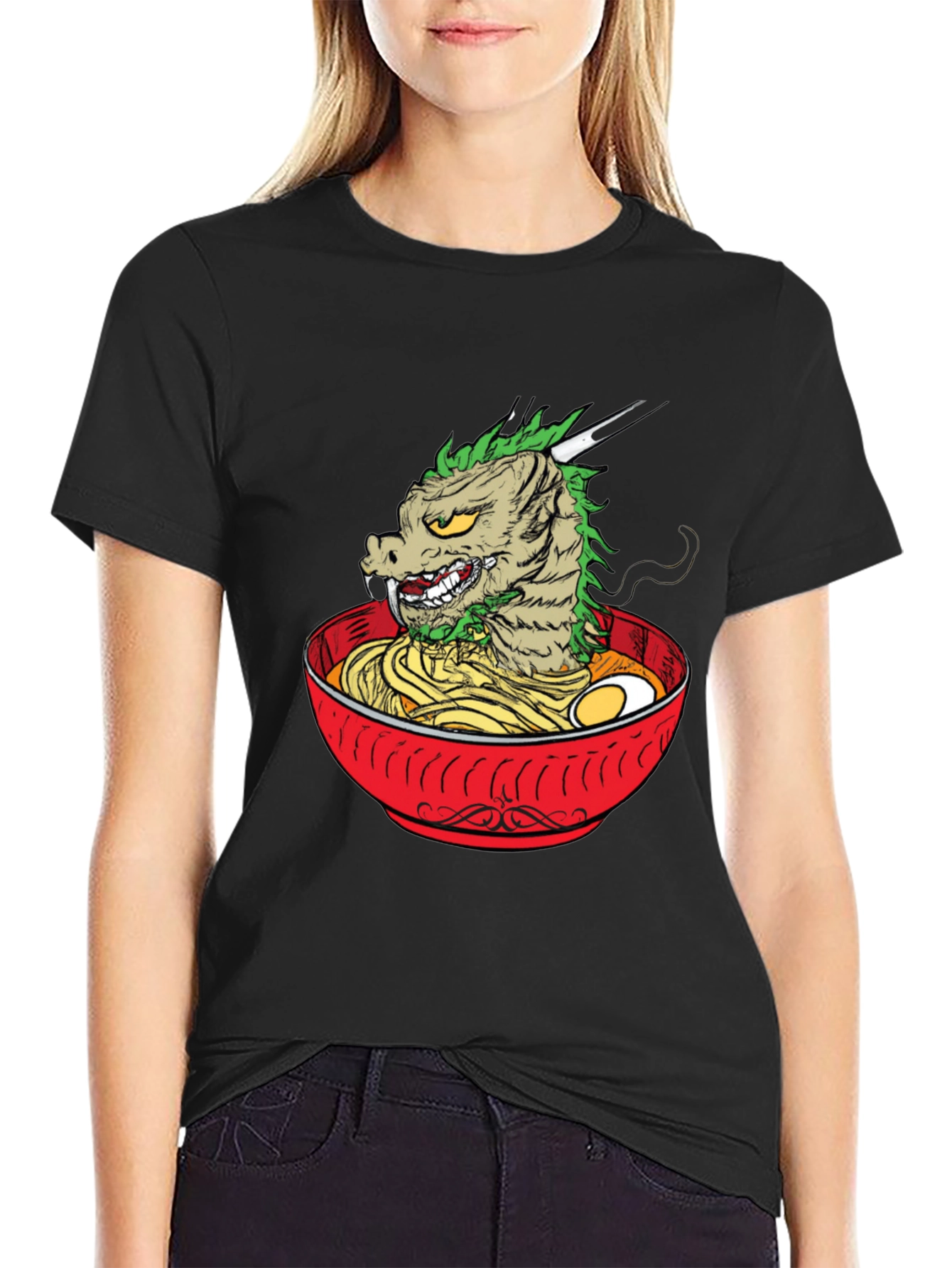 Dragon Ramen T-Shirt - Unique Graphic Tee
