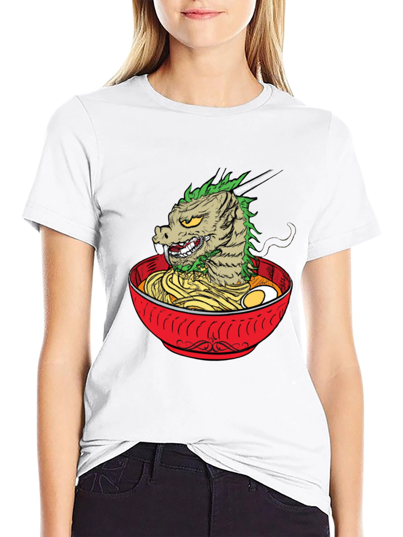 Dragon Ramen T-Shirt - Unique Graphic Tee
