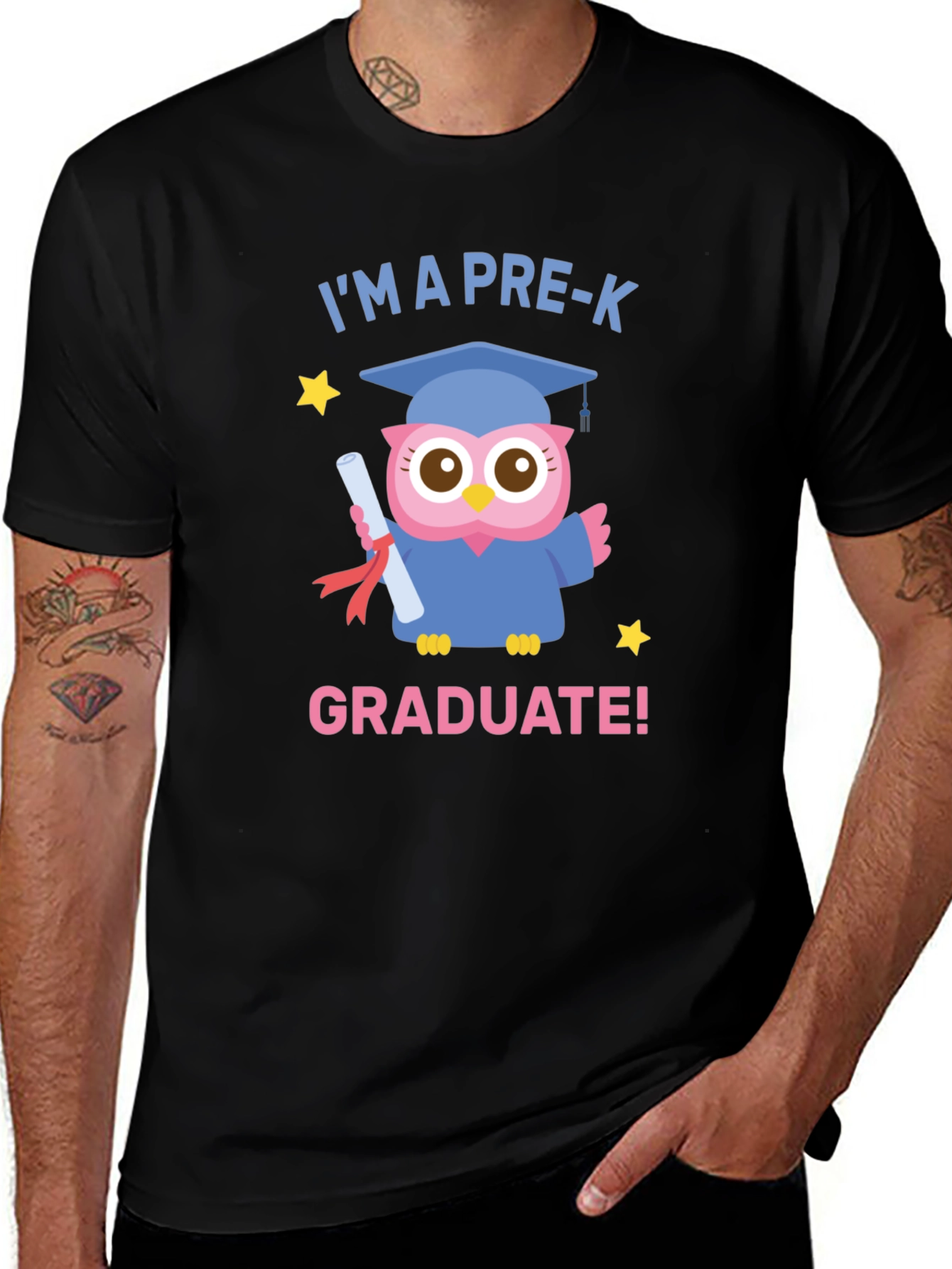 Pre-K Graduate Owl T-Shirt