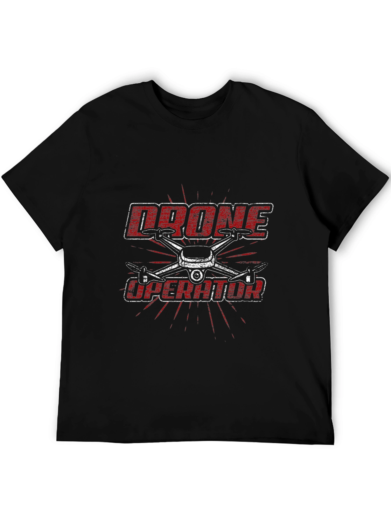 Drone Operator Graphic Tee - Black