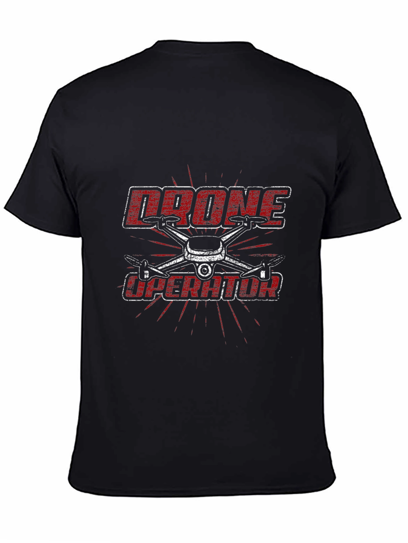Drone Operator Graphic Tee - Black