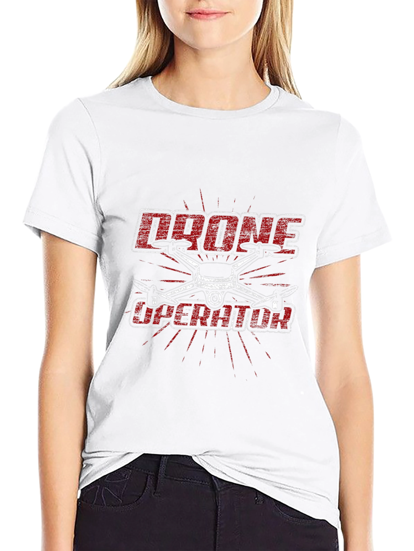 Drone Operator Graphic Tee - Black