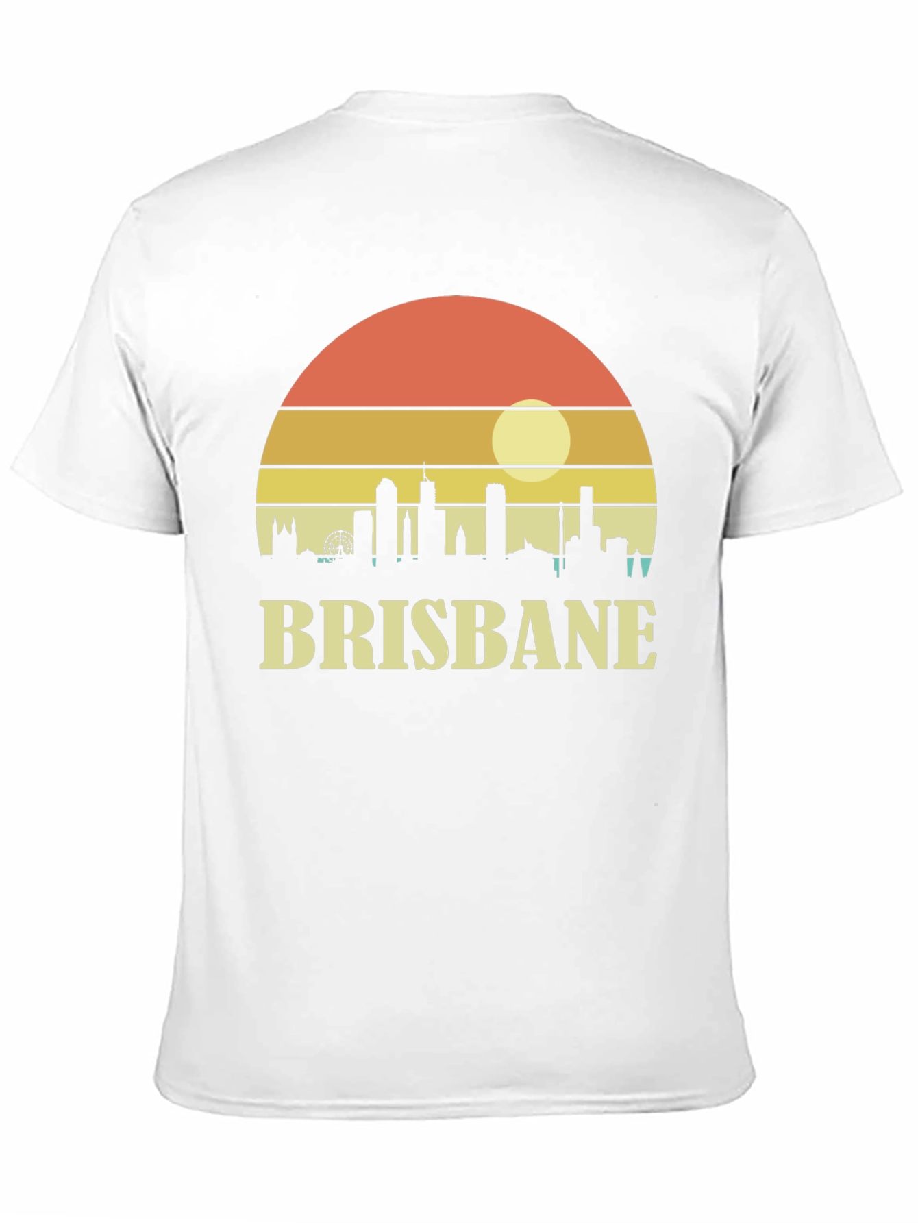 Brisbane Skyline Sunset Graphic Tee