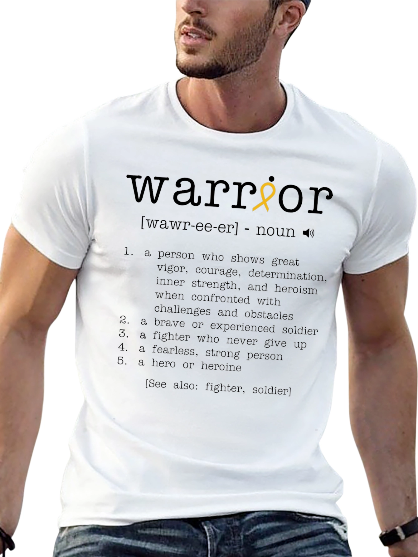 Warrior Definition Graphic T-Shirt